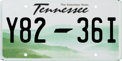 TN license plate Y8236I