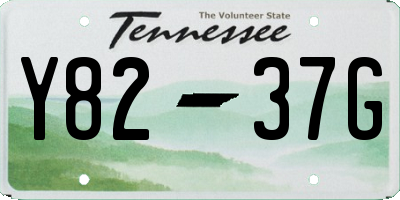TN license plate Y8237G