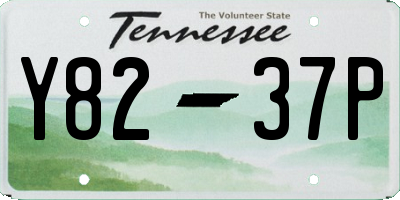TN license plate Y8237P