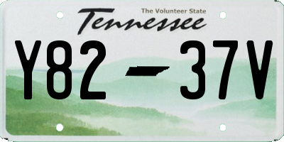 TN license plate Y8237V