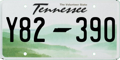 TN license plate Y8239O