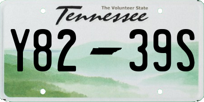 TN license plate Y8239S