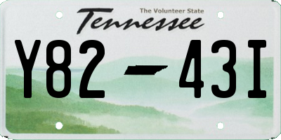 TN license plate Y8243I