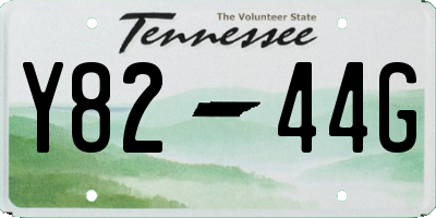 TN license plate Y8244G