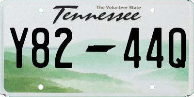 TN license plate Y8244Q