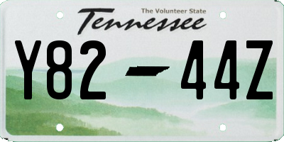 TN license plate Y8244Z
