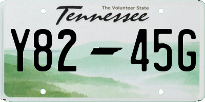 TN license plate Y8245G