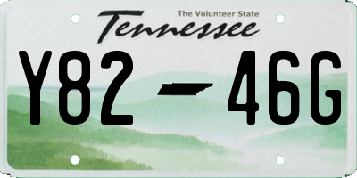 TN license plate Y8246G