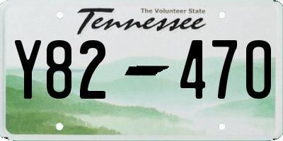 TN license plate Y8247O