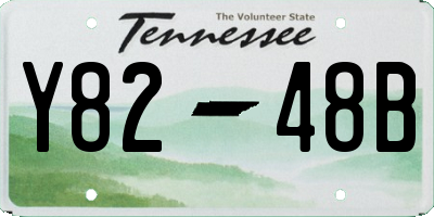 TN license plate Y8248B