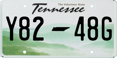 TN license plate Y8248G