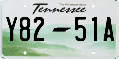 TN license plate Y8251A