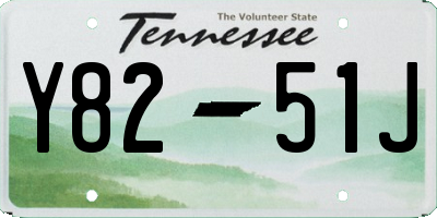 TN license plate Y8251J