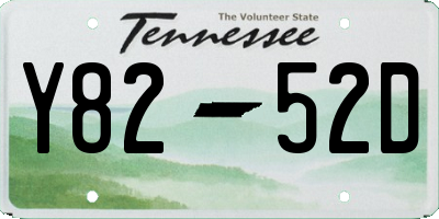 TN license plate Y8252D