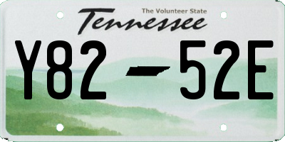 TN license plate Y8252E