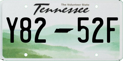 TN license plate Y8252F