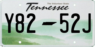 TN license plate Y8252J