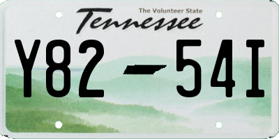 TN license plate Y8254I