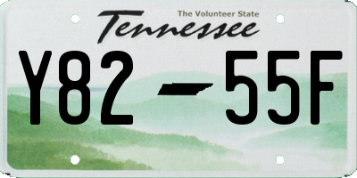 TN license plate Y8255F
