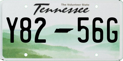 TN license plate Y8256G