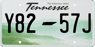 TN license plate Y8257J