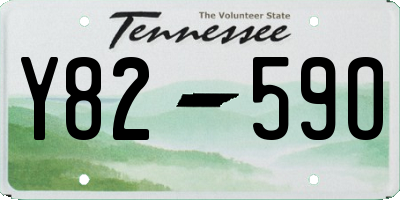 TN license plate Y8259O