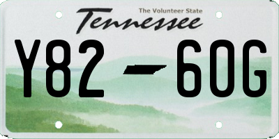 TN license plate Y8260G