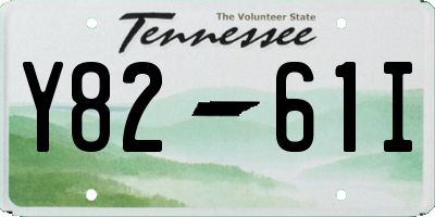 TN license plate Y8261I