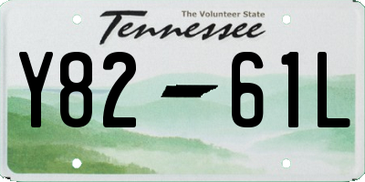TN license plate Y8261L