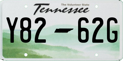 TN license plate Y8262G