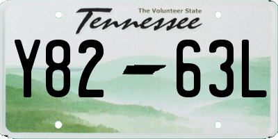TN license plate Y8263L