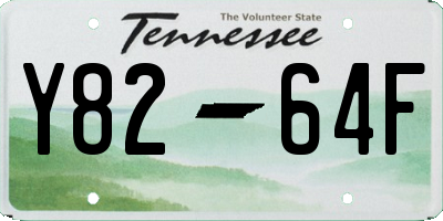 TN license plate Y8264F