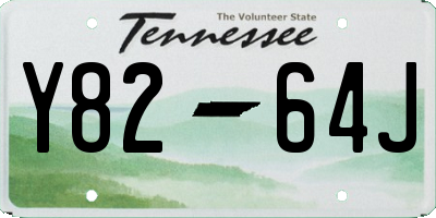 TN license plate Y8264J