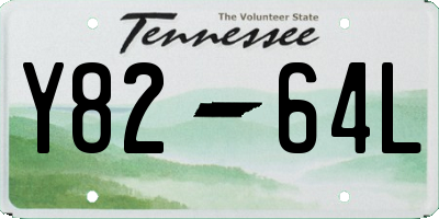TN license plate Y8264L