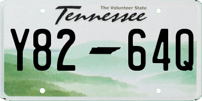 TN license plate Y8264Q