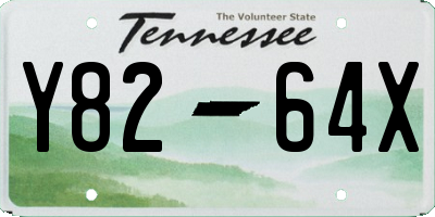 TN license plate Y8264X