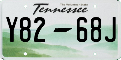 TN license plate Y8268J