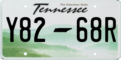 TN license plate Y8268R