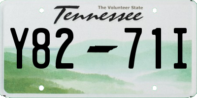 TN license plate Y8271I