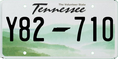 TN license plate Y8271O