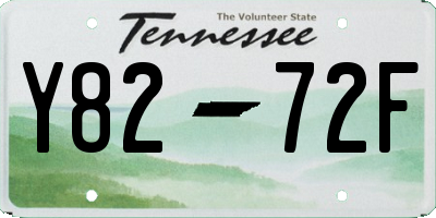 TN license plate Y8272F
