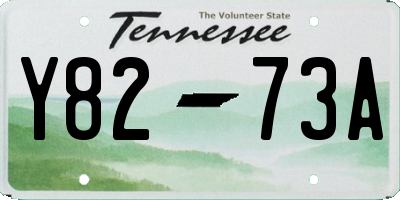 TN license plate Y8273A