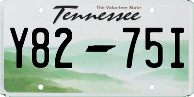 TN license plate Y8275I