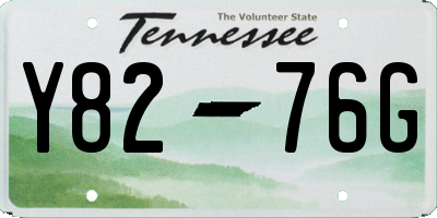 TN license plate Y8276G