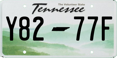 TN license plate Y8277F