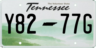 TN license plate Y8277G