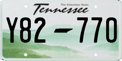 TN license plate Y8277O