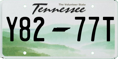 TN license plate Y8277T