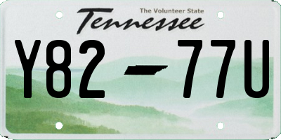 TN license plate Y8277U