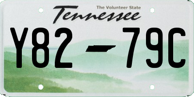 TN license plate Y8279C